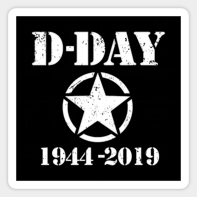 D Day 75 Year Anniversary Magnet by SeattleDesignCompany